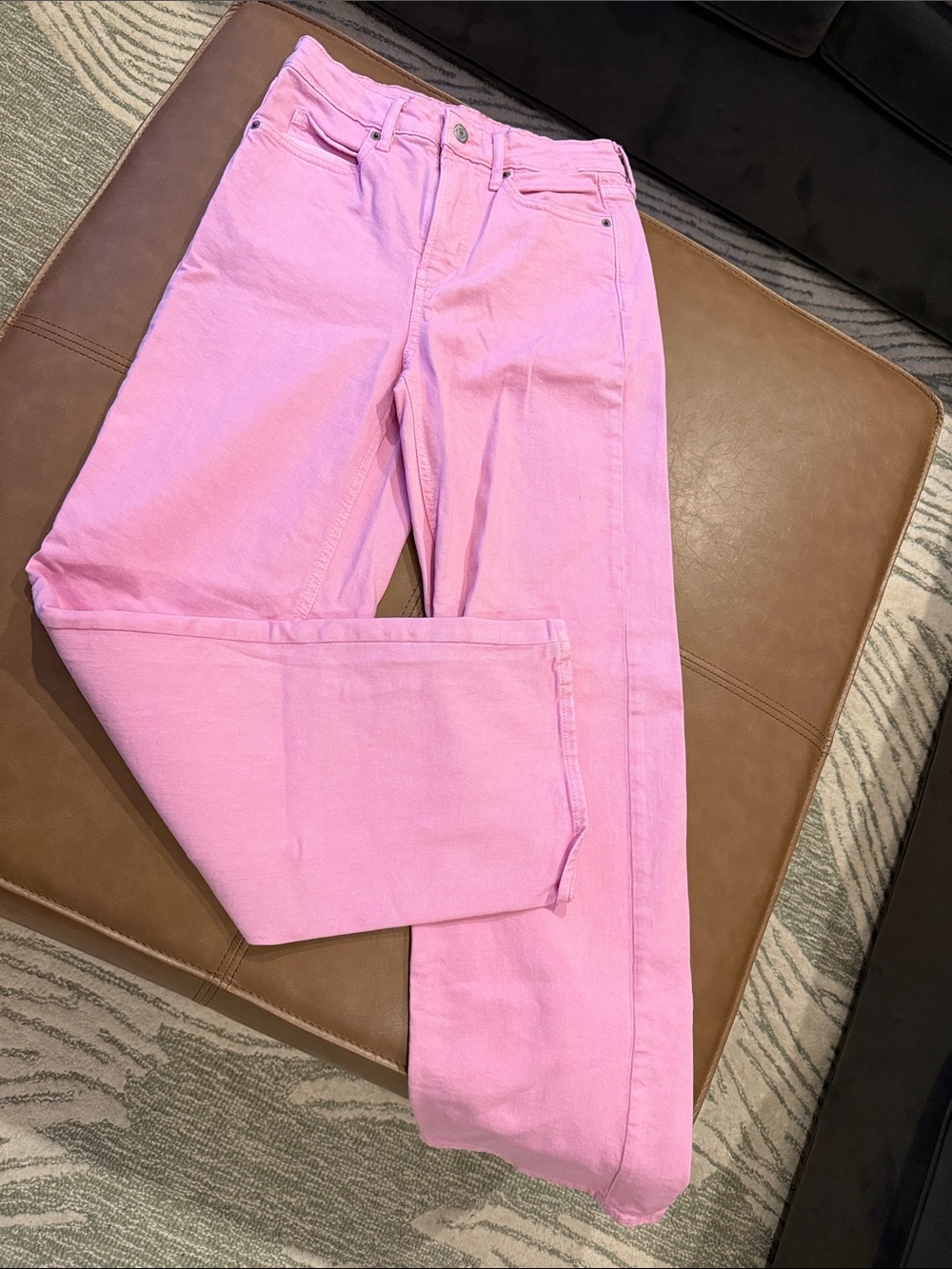 Old Navy Pink Straight-Leg Women’s Jeans
